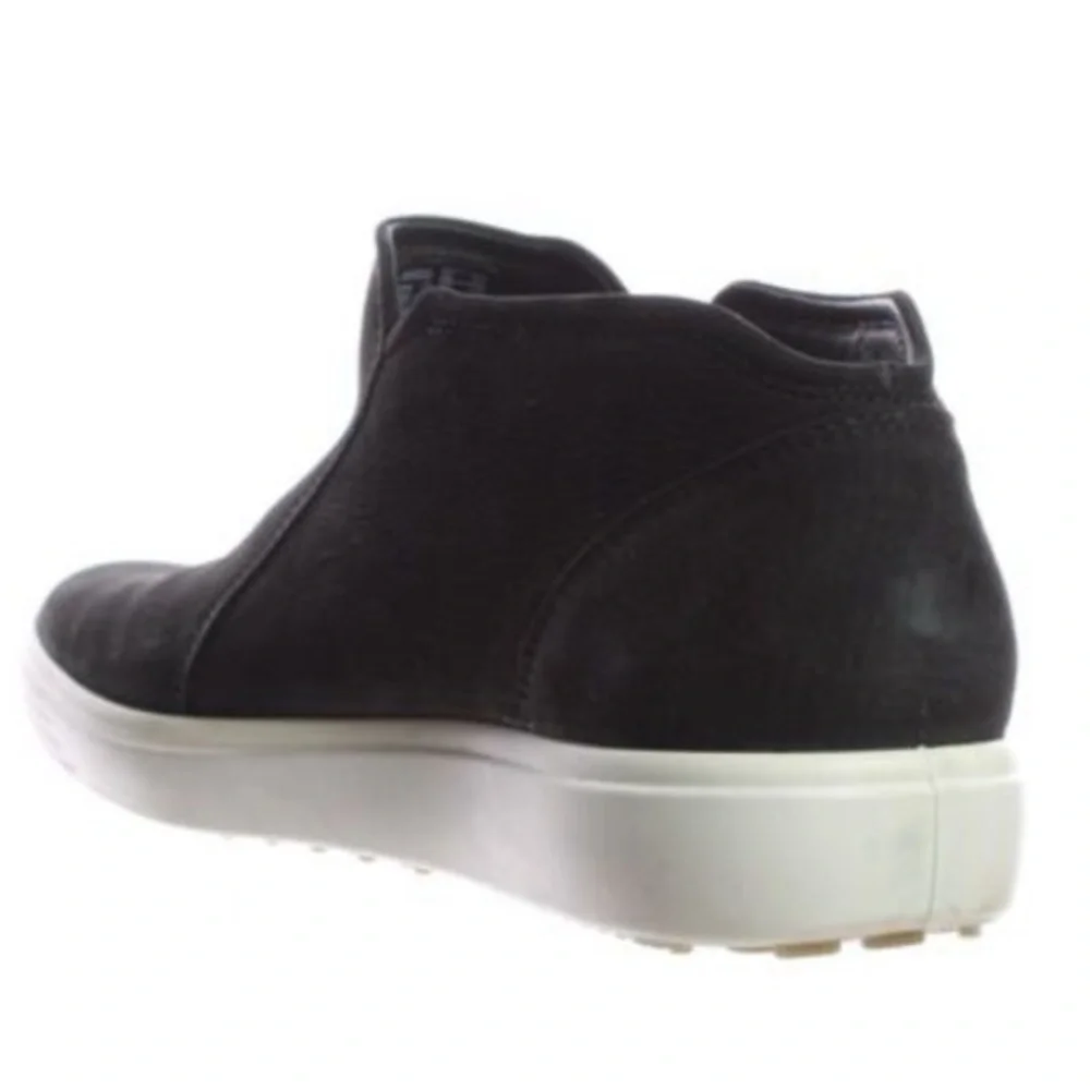 Ecco Soft Nubuck Leather Zip Ankle Boot - Picture 6 of 17